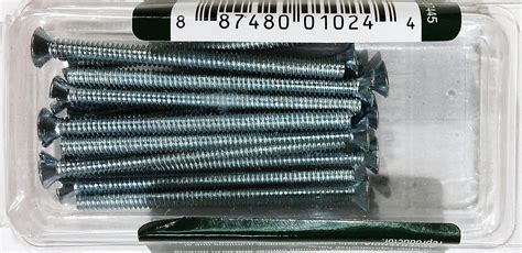 what size screws are metal work box cover screws|electrical box screw size chart.